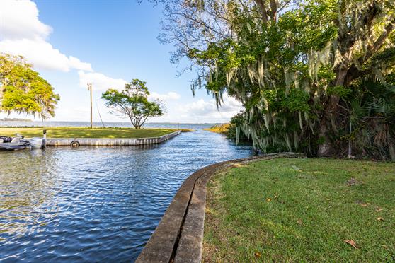 grass lined canal