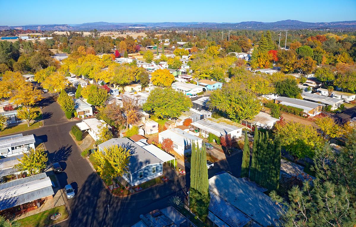 community aerial view