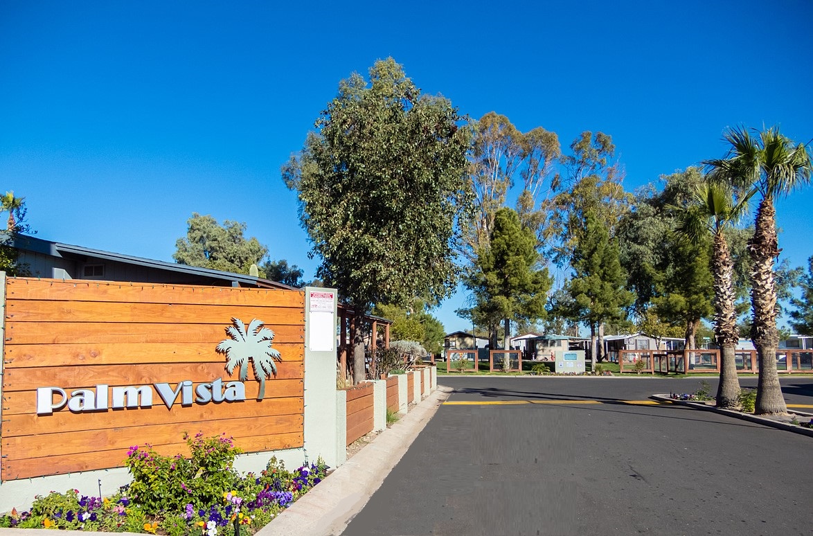 palm vista entrance